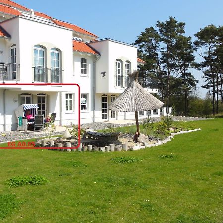 3 Zimmer Ferienwohnung Haus Meeresblick Mit Meerblick A005 Mit Suedterrasse Und Strandkorb 바베 외부 사진